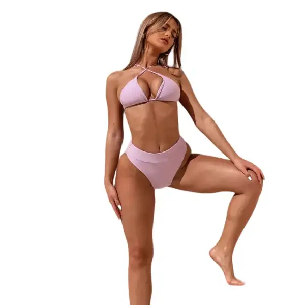 gigi bikinis Μαγιό Μπικίνι με Φαρδύ Λάστιχο 2831942 Λιλά