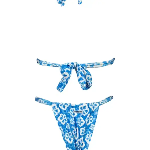 gigi bikinis Μαγιό Σετ Μπικίνι Ψηλόμεσο 33899130 Γαλάζιο