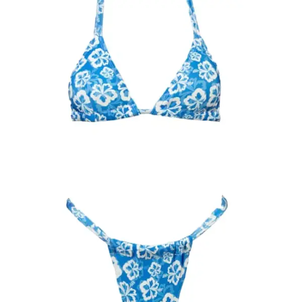 gigi bikinis Μαγιό Σετ Μπικίνι Ψηλόμεσο 33899130 Γαλάζιο