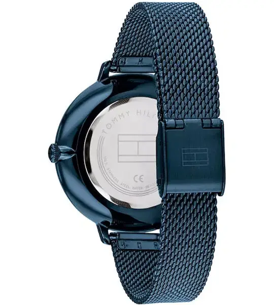 tommy hilfiger alexa Ρολόι 38mm με Μπλε Μεταλλικό Μπρασελέ