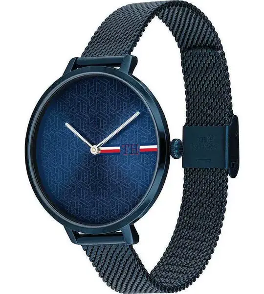 tommy hilfiger alexa Ρολόι 38mm με Μπλε Μεταλλικό Μπρασελέ