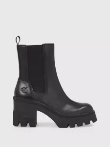 calvin klein Γυναικεία Μποτάκια chunky heeled chelsea boot lth yw0yw01112 0gt Μαύρα