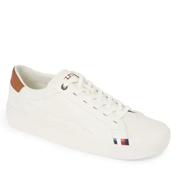 tommy hilfiger modern vulk lth low wl Ανδρικά sneakers fm0fm04819 ybi Λευκό
