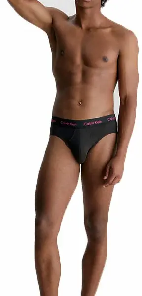 calvin klein Ανδρικά Σλιπ hip brief 3pack 0000u2661g h50 Μαύρο