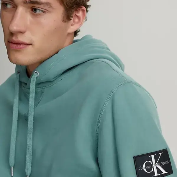calvin klein Ανδρικό Φούτερ με Κουκούλα j30j323430 cfq Μπλε