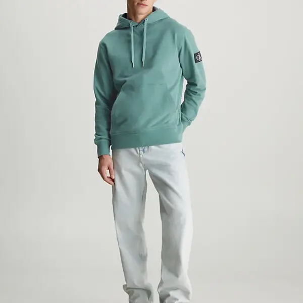 calvin klein Ανδρικό Φούτερ με Κουκούλα j30j323430 cfq Μπλε