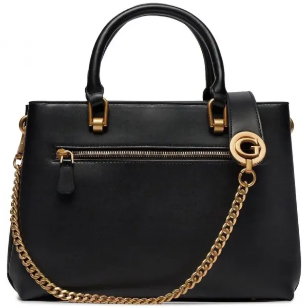 guess masie girlfriend sathcel Γυναικεία Τσάντα shopper Ώμου hwva9190060 cog Μαύρη