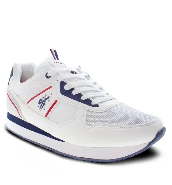 u.s. polo assn. Ανδρικά sneakers nobil004m3ht3 whi Λευκό