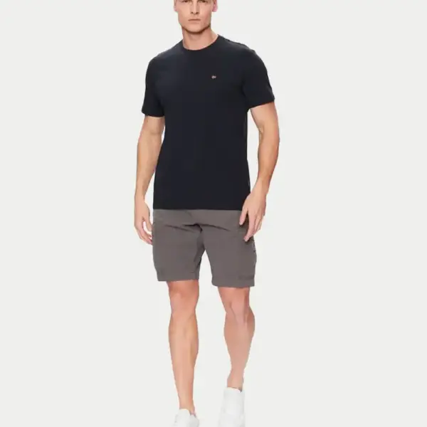 Napapijri - Ανδρικό T-shirt Salis Ss Sum Regular Fit NP0A4H8D-176 Μπλε Σκούρο NP0A4H8D176