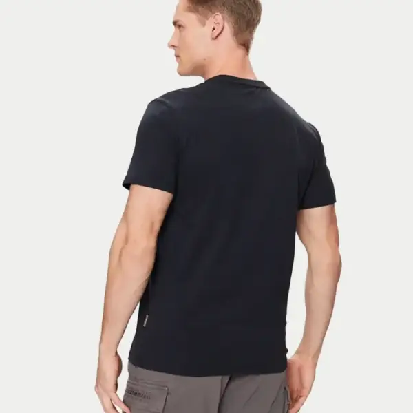 Napapijri - Ανδρικό T-shirt Salis Ss Sum Regular Fit NP0A4H8D-176 Μπλε Σκούρο NP0A4H8D176