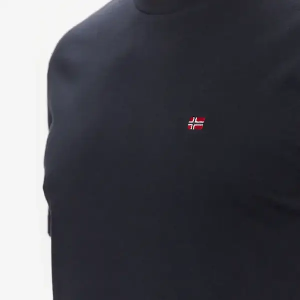 Napapijri - Ανδρικό T-shirt Salis Ss Sum Regular Fit NP0A4H8D-176 Μπλε Σκούρο NP0A4H8D176