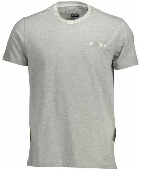 harmont & blaine Ανδρικό t shirt Κοντομάνικο Μονόχρωμο regular fit irh150021152 106 Λευκό (Αντιγραφή)