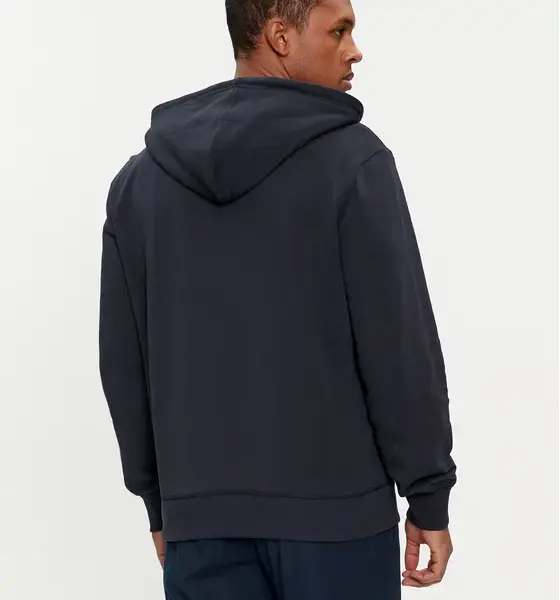 napapijri Ανδρική Ζακέτα balis full zip με Φερμουάρ και Κουκούλα regular fit np0a4hhv 176 Σκούρο Μπλε