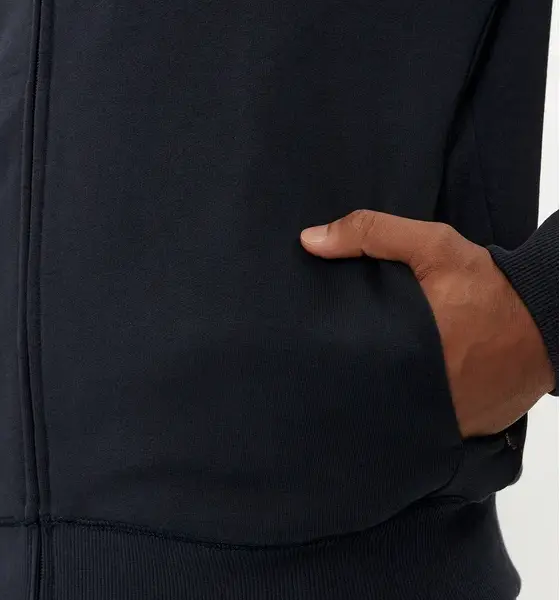napapijri Ανδρική Ζακέτα balis full zip με Φερμουάρ και Κουκούλα regular fit np0a4hhv 176 Σκούρο Μπλε