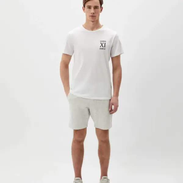 bikkembergs Ανδρικό t shirt Κοντομάνικο bkk1mts05 white Λευκό