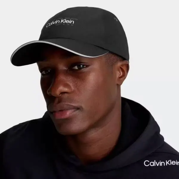 Calvin Klein - Unisex Jockey Performance Αθλητικό Καπέλο 6 Panel 0000PX0321-010 Μαύρο