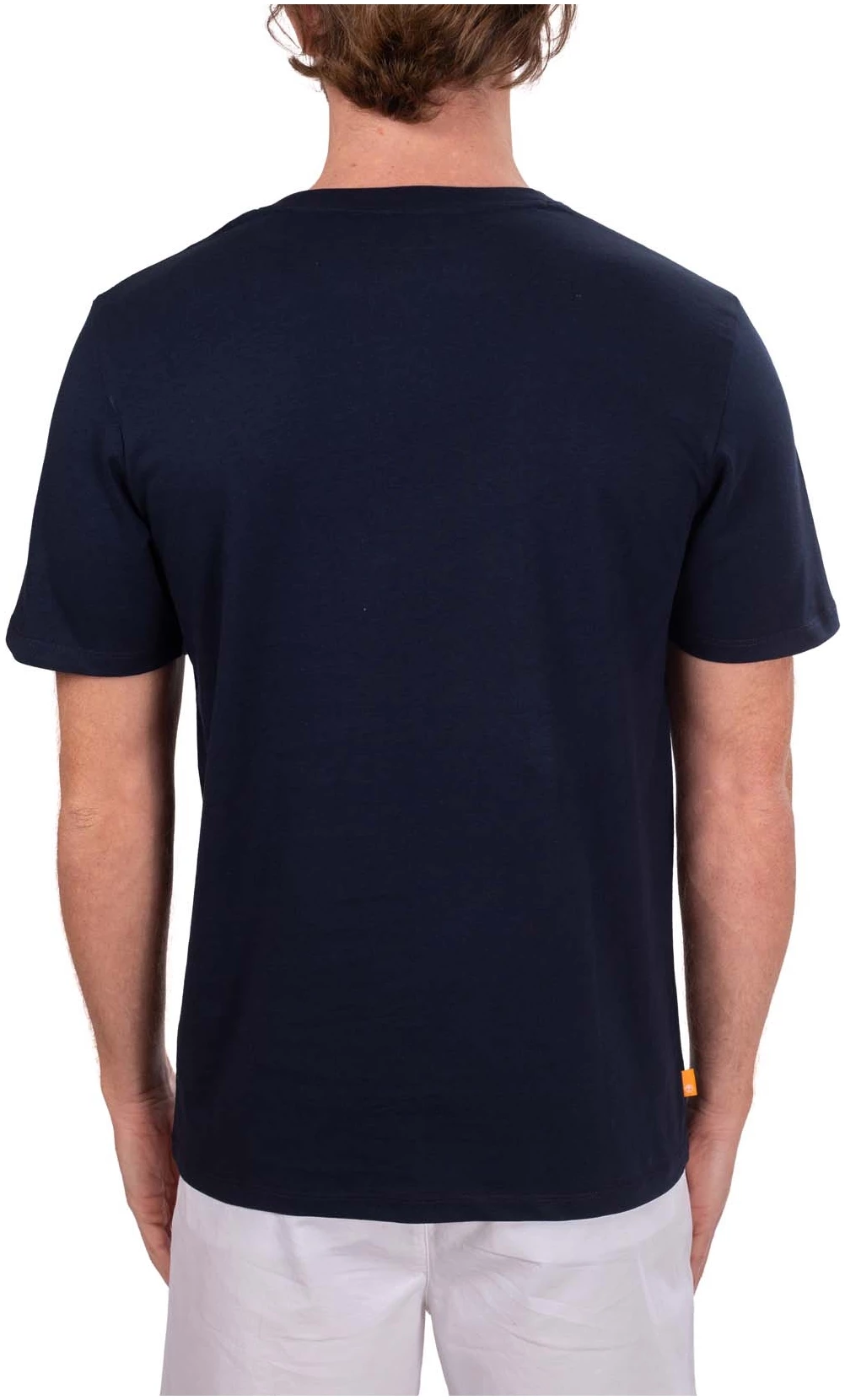 Timberland - Ανδρικό T-shirt με Λογότυπο TB0A2BRN-433 Μπλε Ναυτικό