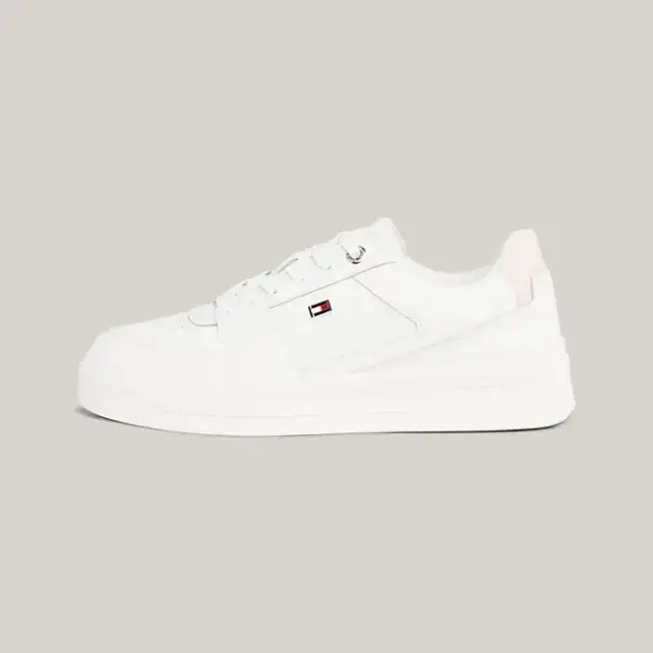 Tommy Hilfiger - Γυναικεία Sneakers FW0FW08081-0LA Εκρού