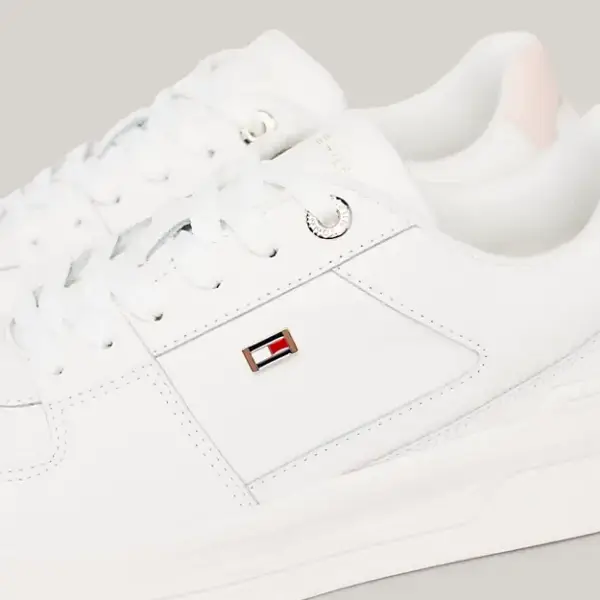 Tommy Hilfiger - Γυναικεία Sneakers FW0FW08081-0LA Εκρού