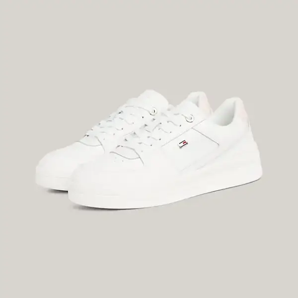 Tommy Hilfiger - Γυναικεία Sneakers FW0FW08081-0LA Εκρού