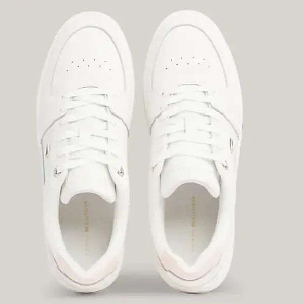 Tommy Hilfiger - Γυναικεία Sneakers FW0FW08081-0LA Εκρού