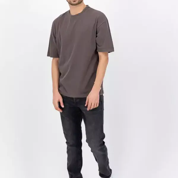 Jack & Jones - Jorwash Ανδρικό T-shirt 12222791 Καφέ 12222791