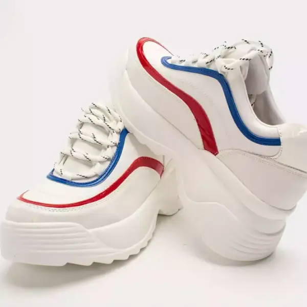 Luigi - Γυναικεία Sneakers σε Συνδυασμό Χρωμάτων 3877904 Λευκό 3877904