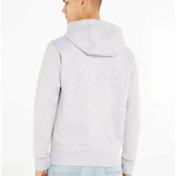 Tommy Hilfiger - Ανδρικό Φούτερ με Κουκούλα DM0DM16365-PJ4 Γκρι DM0DM16365-PJ4