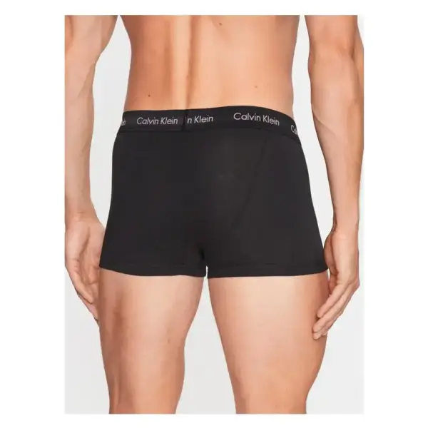 Calvin Klein - Ανδρικά Μποξεράκια Low Rise Trunk 3Pack 0000U2664G-CA0 Μαύρο