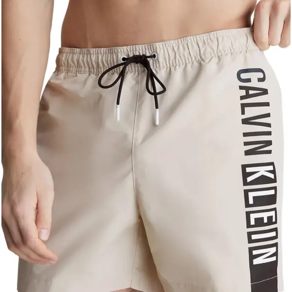 Calvin Klein - Ανδρικό Μαγιό Σορτς Acestony KM0KM00991-ACE Μπέζ