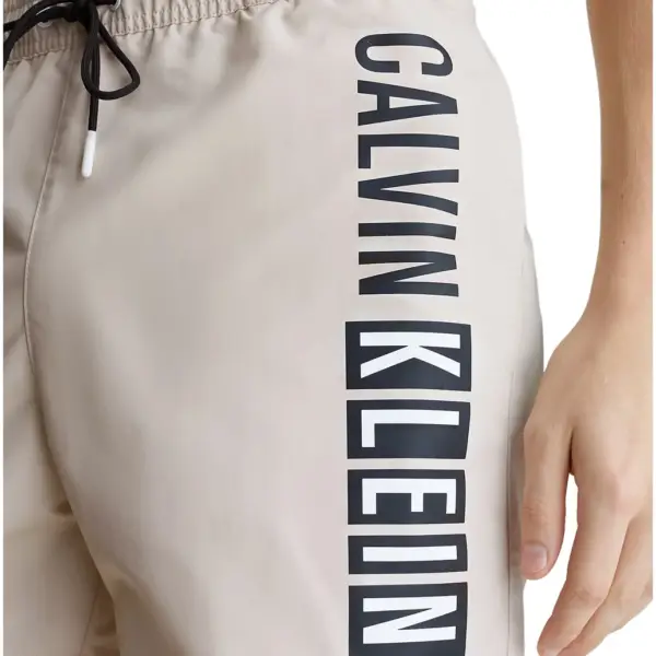 Calvin Klein - Ανδρικό Μαγιό Σορτς Acestony KM0KM00991-ACE Μπέζ