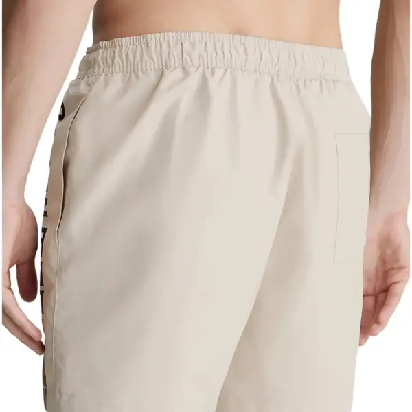 Calvin Klein - Ανδρικό Μαγιό Σορτς Acestony KM0KM00991-ACE Μπέζ