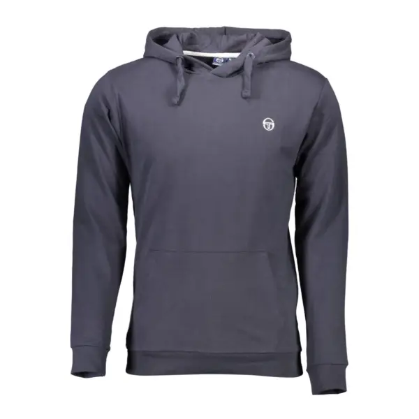 Sergio Tacchini - Ανδρικό Φούτερ με Κουκούλα και Τσέπες 103-10002-0001 Μπλε Ναυτικό
