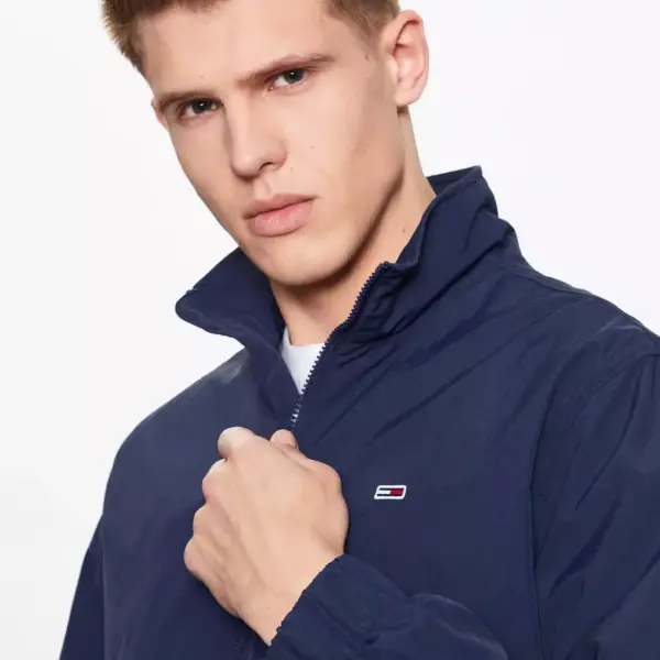 Tommy Hilfiger - Ανδρικό Μπουφάν Αντιανεμικό DM0DM15916-C87 Μπλε Ναυτικό DM0DM15916-C87