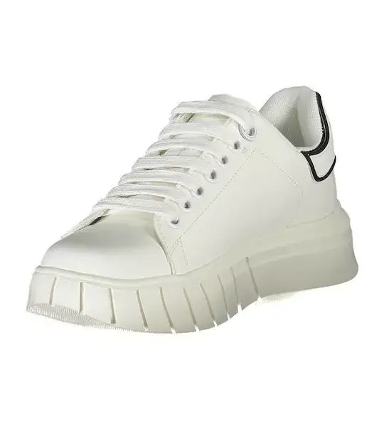 Gaelle Paris - Γυναικεία Sneakers Addict ECO-Leather GBCDP2965 Λευκό GBCDP2965-WHITE