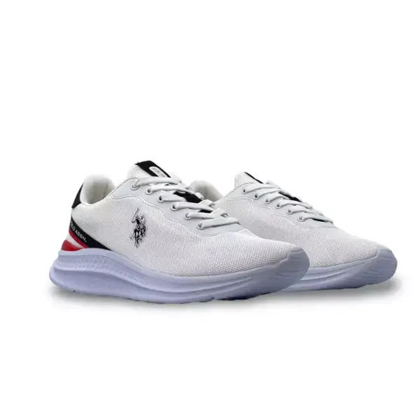 U.S. Polo Assn. - Ανδρικά Sneakers KALEB002-WHI Λευκό KALEB002-WHI