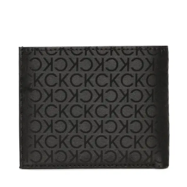Calvin Klein - Δερμάτινο Ανδρικό Πορτοφόλι K50K510197-0II Μαύρο K50K510197-0II