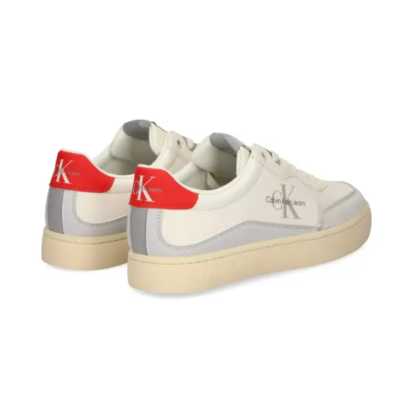 Calvin Klein - Ανδρικά Sneakers Classic Cupsole Low Lth Ml Fad YM0YM00885-0GC Λευκό