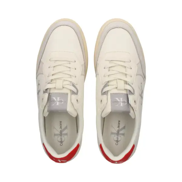 Calvin Klein - Ανδρικά Sneakers Classic Cupsole Low Lth Ml Fad YM0YM00885-0GC Λευκό
