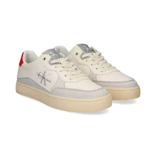 Calvin Klein - Ανδρικά Sneakers Classic Cupsole Low Lth Ml Fad YM0YM00885-0GC Λευκό