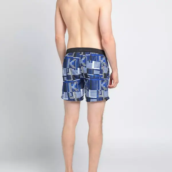 Karl Lagerfeld - Ανδρικό Μαγιό Σορτς KL20MBL02-NAVY Μπλε