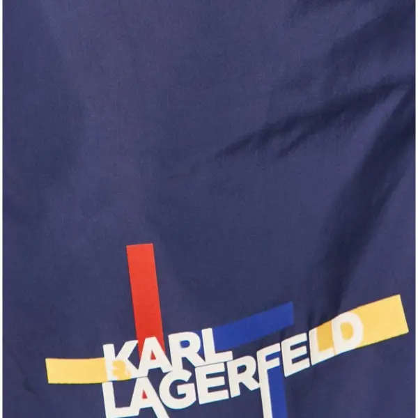 Karl Lagerfeld - Ανδρικό Μαγιό Σορτς KL20MBM01-NAVY Μπλε