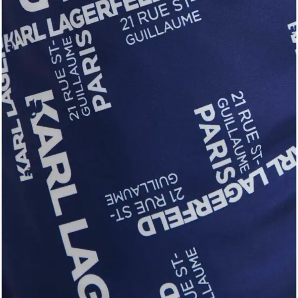 Karl Lagerfeld - Ανδρικό Μαγιό Σορτς KL20MBM08-NAVY Μπλε