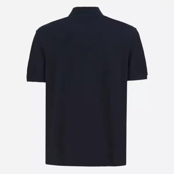 La Martina - Ανδρικό Κοντομάνικο Tex Polo Regular Fit BPMP01PK031-09999 Μαύρο