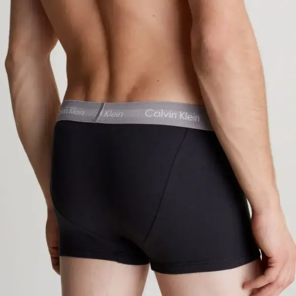 Calvin Klein - Ανδρικά Μποξεράκια Low Rise Trunk 3Pack 0000U2664G-MXW Τιρκουάζ Μπεζ Μωβ