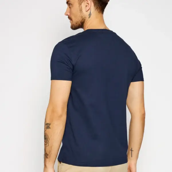 Tommy Hilfiger - Ανδρικό T-shirt Tjm Original Jersey Tee Regular Fit DM0DM04411-002 Μπλε Ναυτικό DM0DM04411-002