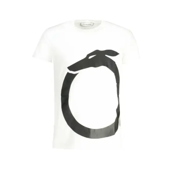 Trussardi Jeans - Ανδρικό T-Shirt TRU2MTS01-WHITE Λευκό