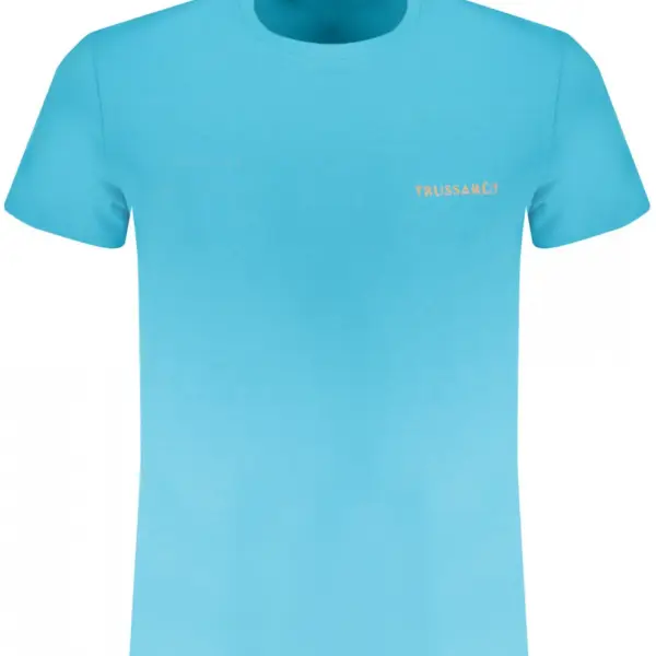 Trussardi Jeans - Ανδρικό T-Shirt TRU2MTS02-12TEAL Γαλάζιο