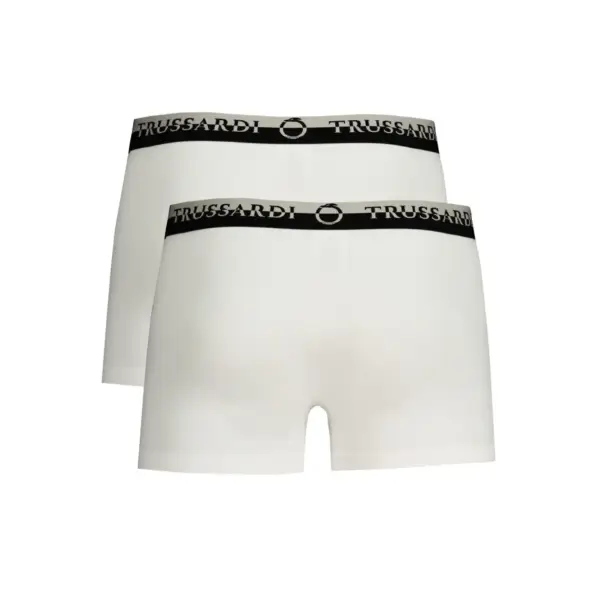 Trussardi - Ανδρικά Μποξεράκια 2Pack TRU2UTR03-01WHIT Λευκό