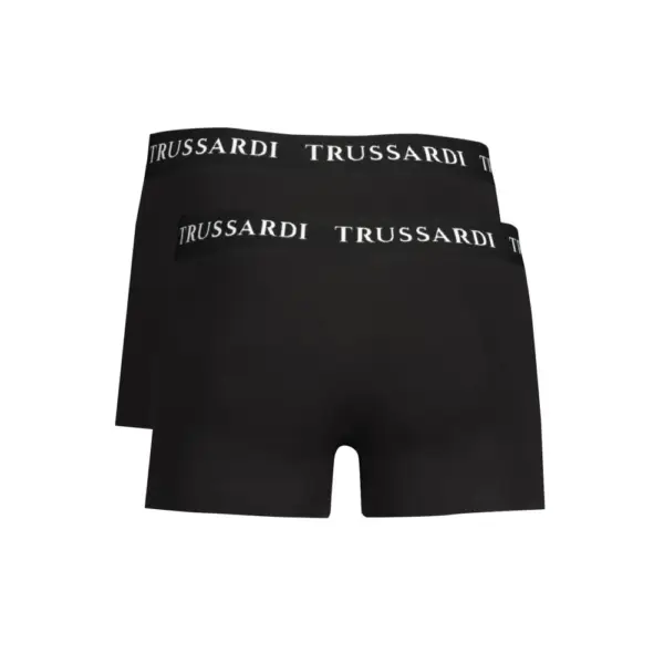 Trussardi - Ανδρικά Μποξεράκια 2Pack TRU2UTR02-03BLAC Μαύρο